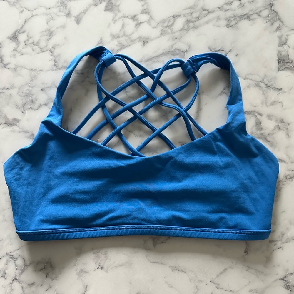 Bright Blue Lululemon Bra